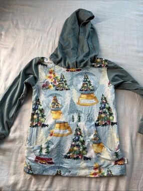 snow globe hoodie